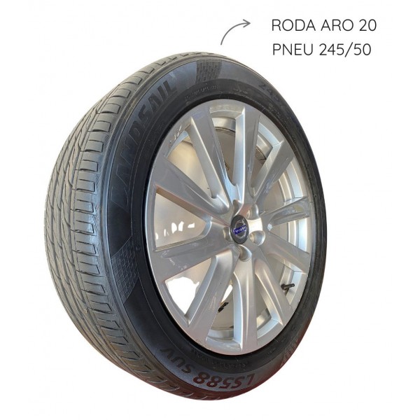 Roda C/pneu 245/50 R20 Volvo Xc60 T6 2.0 2015