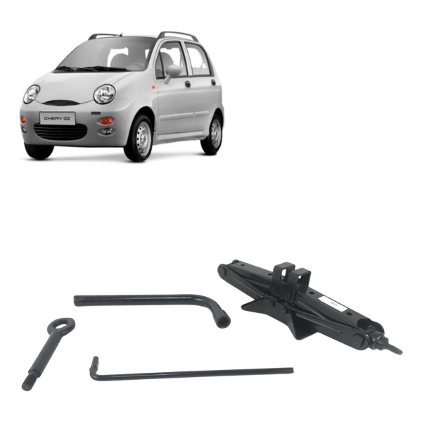 Kit Macaco Chave Roda Chery Qq 2011 2012 2013 2014 2015 2016