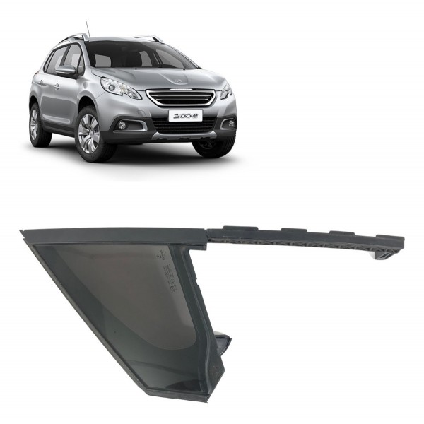 Vidro Fixo Porta Dianteira Esquerda Peugeot 2008 2018 2019