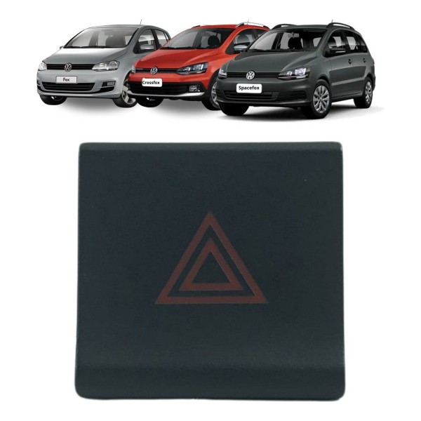 Botão Pisca Alerta Vw Fox Crossfox Spacefox 2015 Á 2019