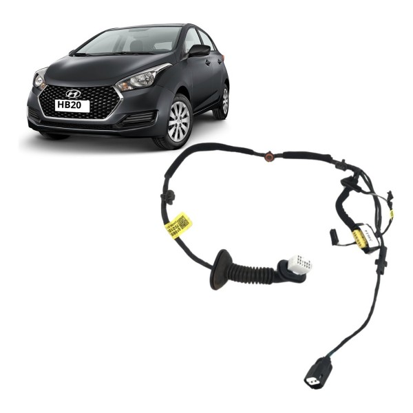 Chicote Porta Traseira Direita Hb20 2014 15 16 17 18 2019