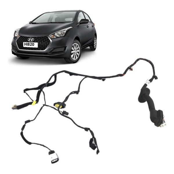 Chicote Porta Dianteira Esquerda Hb20 2014 15 16 17 18 2019