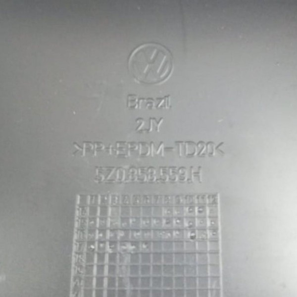 Moldura Inferior Coluna Volante Volkswagen Spacefox 2018