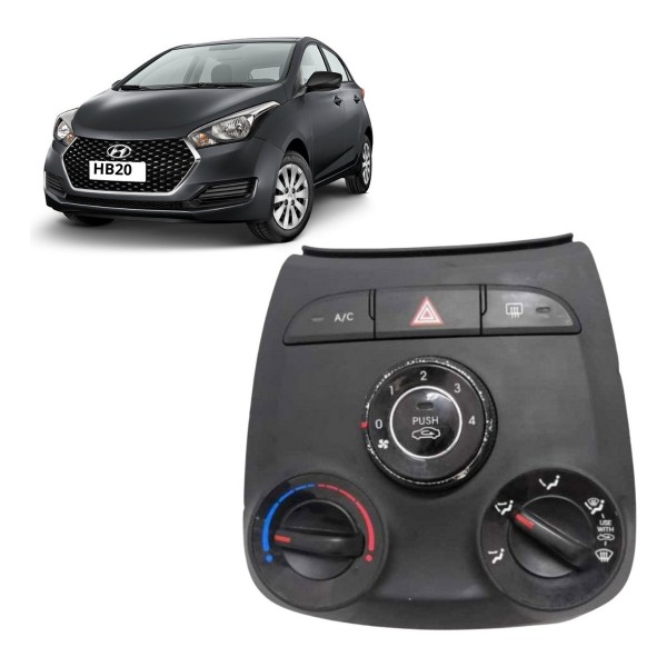 Painel Comando Ar Condicionado Hb20 2013 14 15 16 17 18 2019