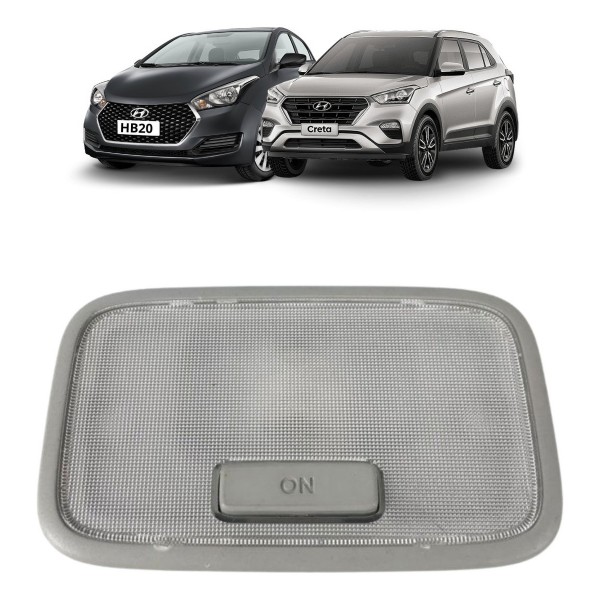 Luz Teto Cortesia Traseira Hyundai Hb20 Creta