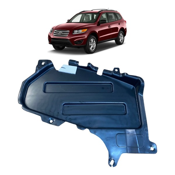 Capa Protetora Motor Hyundai Santa Fe 3.5 2010 2011 Detalhe