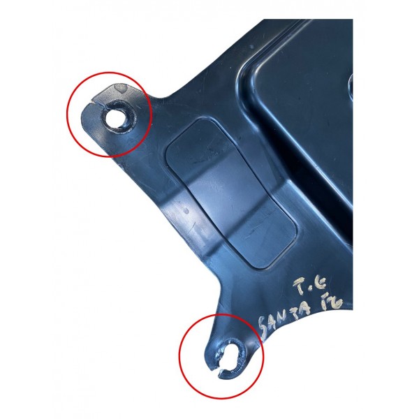 Capa Protetora Motor Hyundai Santa Fe 3.5 2010 2011 Detalhe