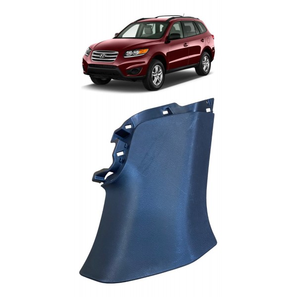 Moldura Inferior Porta Traseira Esquerda  Santa Fe 2010 2011