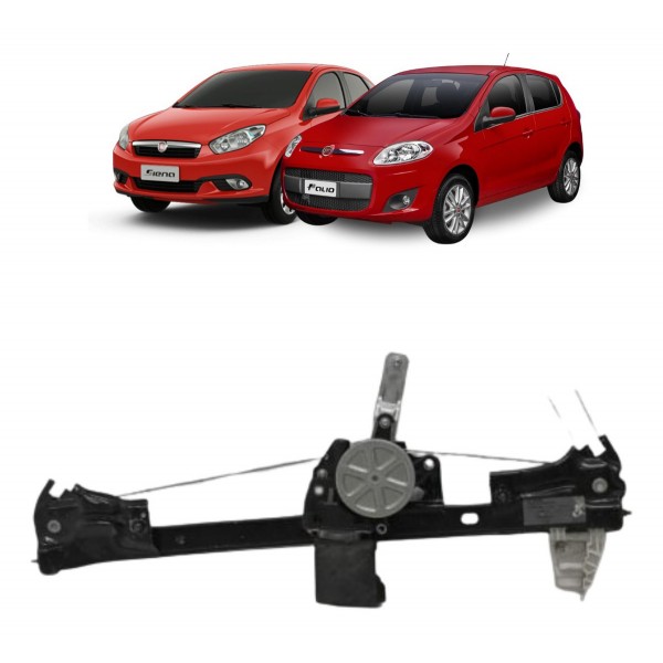 Maquina Vidro Dianteiro Esquerdo Fiat Grand Siena Palio 2021