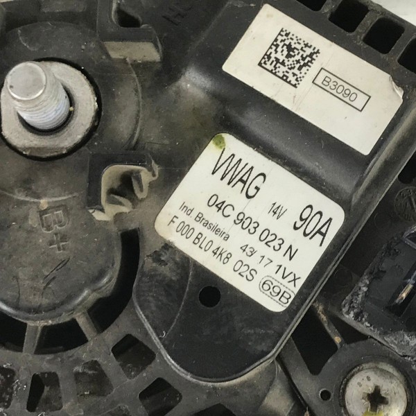 Alternador Vw Gol Up Fox Voyage 1.0 3cc 2016 2017 2018