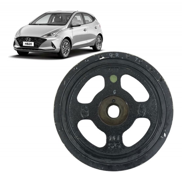 Polia Virabrequim Hyundai Hb20 1.0 3cc 2015 A 2020
