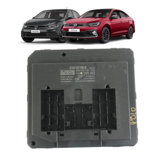 Modulo Conforto Volkswagen Polo Virtus 1.0 2020 21 22 2023