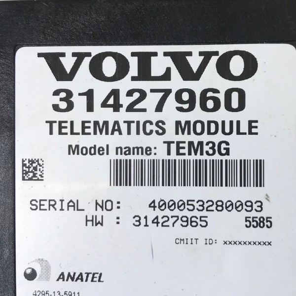 Módulo Gps Volvo Xc60 2.0 T5 Momentum 2014 2015 2016 2017