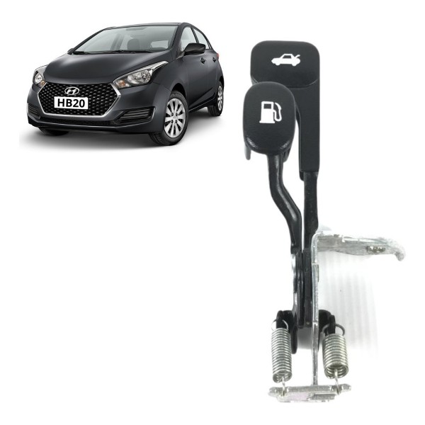 Alavanca Portinho Tampa Traseira Hb20 2014 15 16 17 18 2019