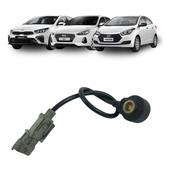 Sensor Detonação Kia Cerato Hyundai Hb20 I30 2008 À 2019