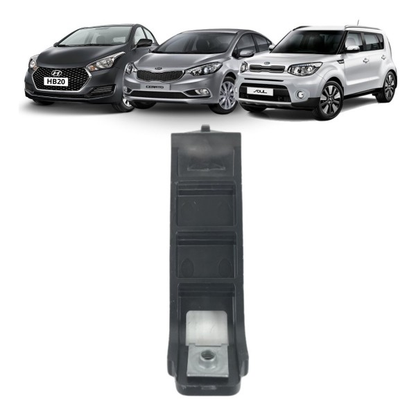 Suporte Radiador Esquerdo Hyundai Hb20 Kia Cerato Soul