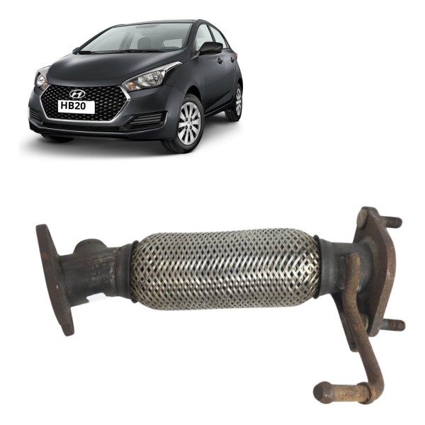 Flexível Escapamento Hyundai Hb20 2013 14 15 16 17 18 2019