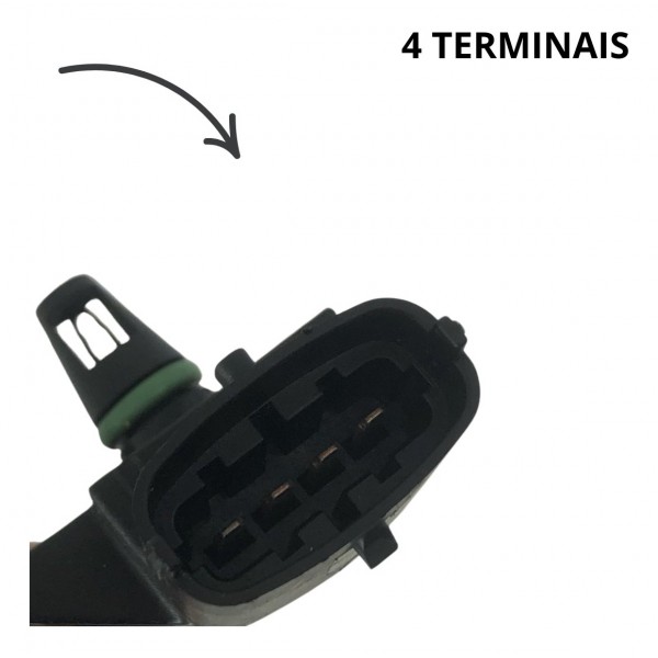 Sensor Pressão Map Jac J3 1.4 2011 2012 2013