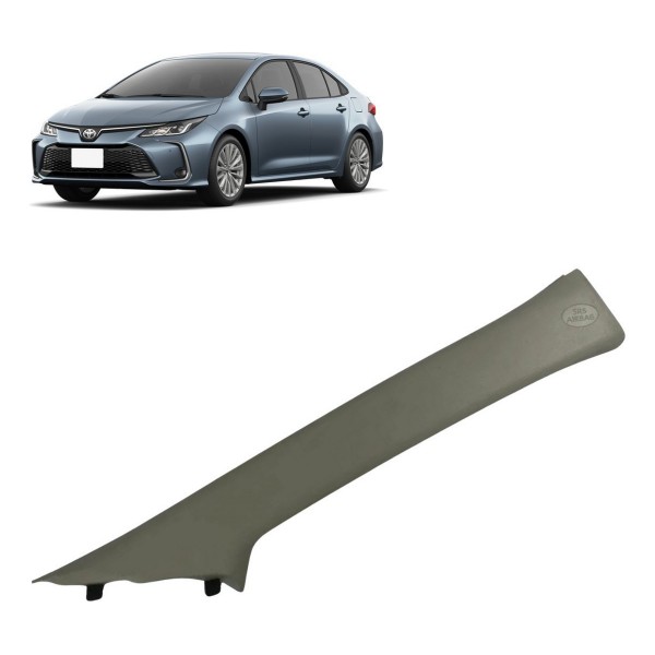 Acabamento Coluna Direita Corolla Altis 2020 2021 2022 2023
