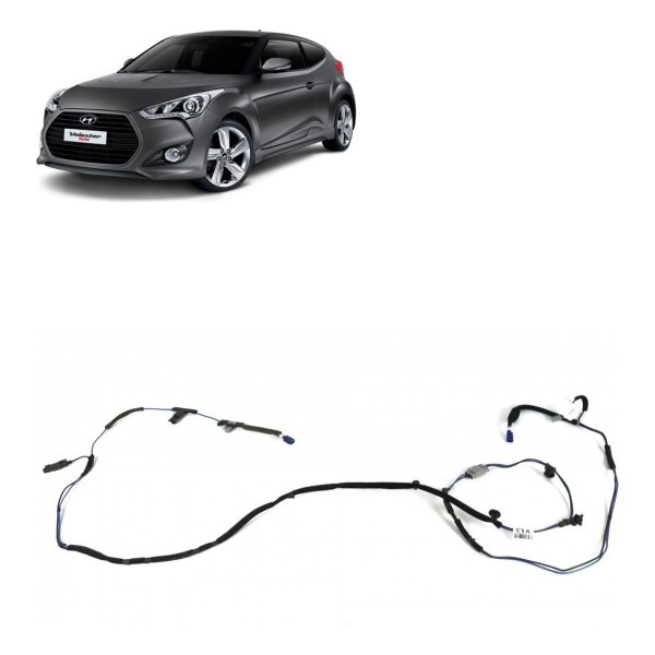 Chicote Antena Multimídia Veloster 1.6 2013 14 15 16 17 2018